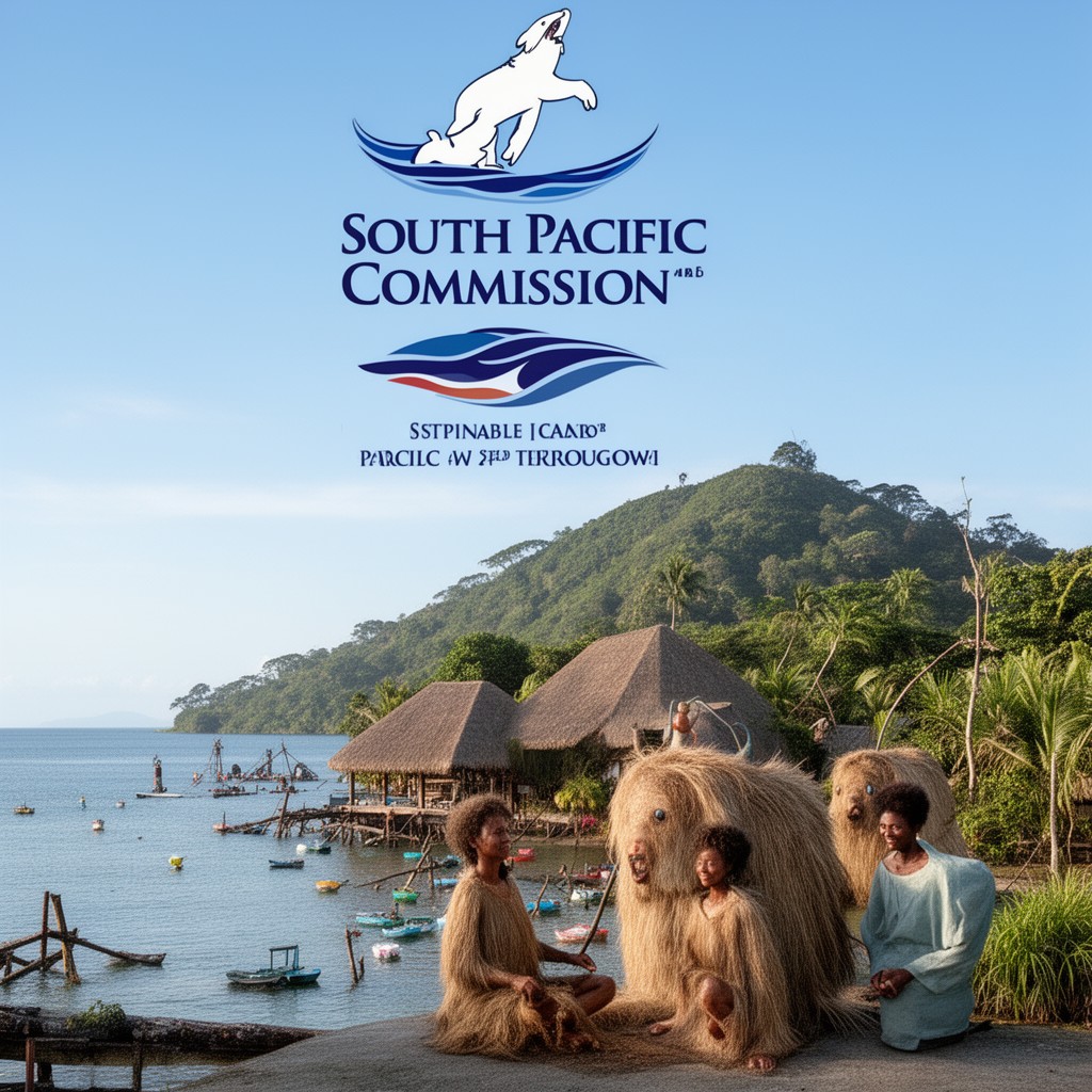 AI-generated illustration of South Pacific Commission
