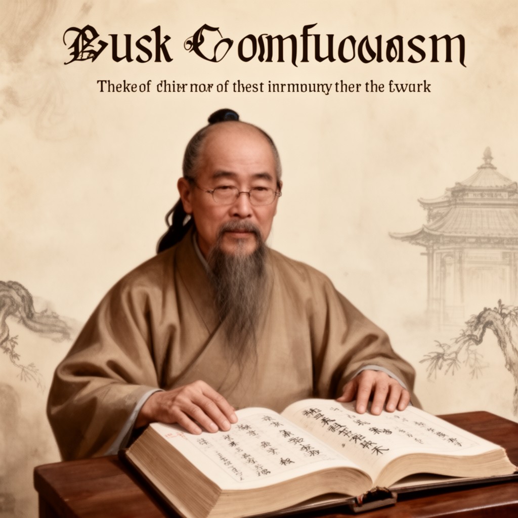 AI-generated illustration of Confucianism