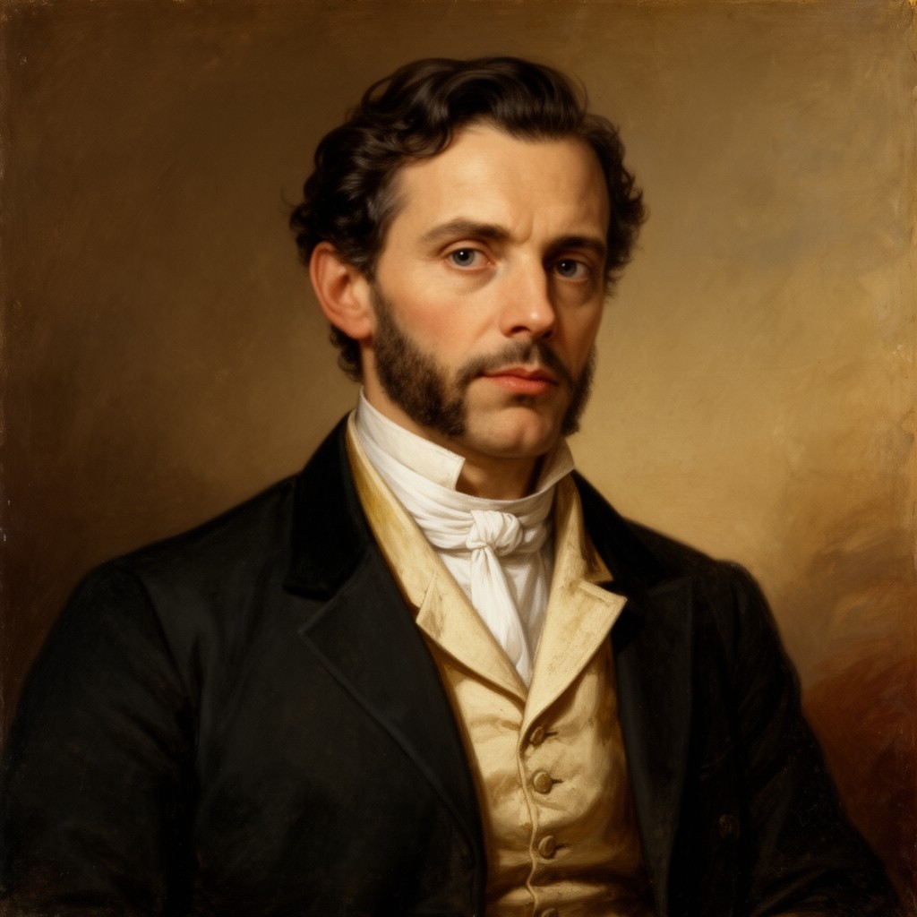 AI-generated illustration of José Gervasio Artigas