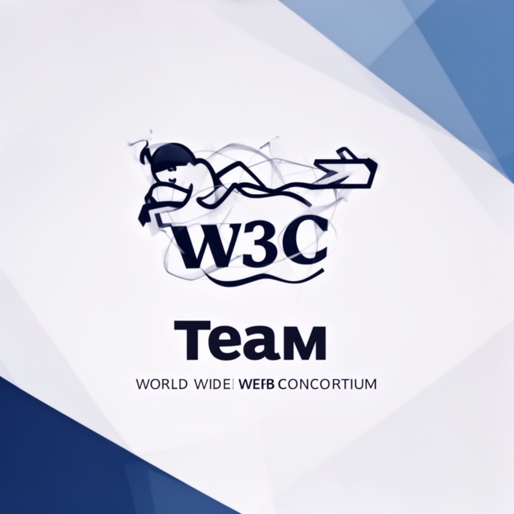 AI-generated illustration of W3C Team