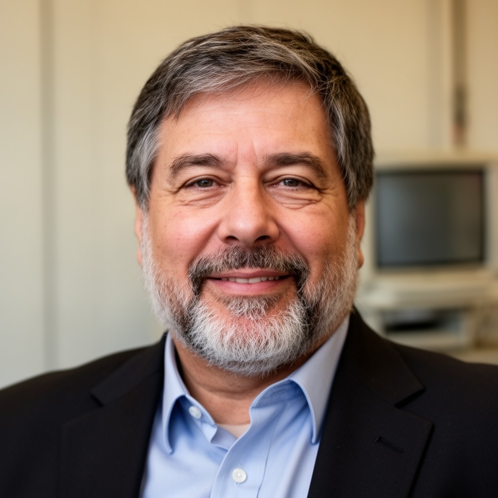 AI-generated illustration of Steve Wozniak