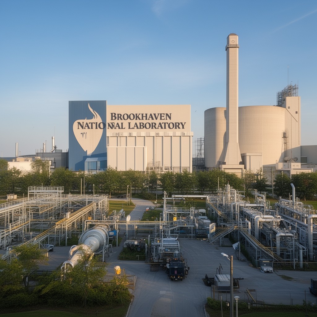 AI-generated illustration of Brookhaven National Laboratory