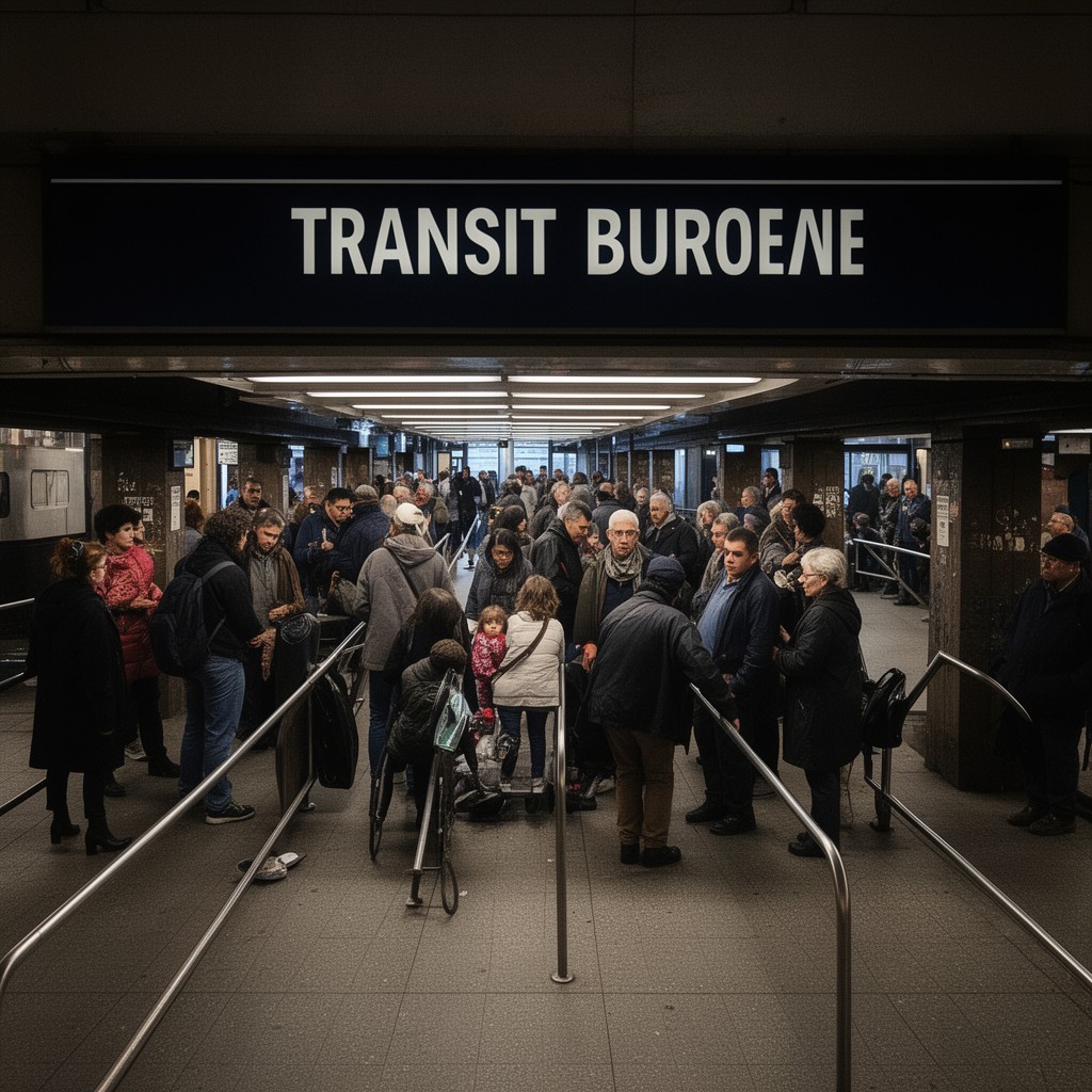 AI-generated illustration of Transit Bureau