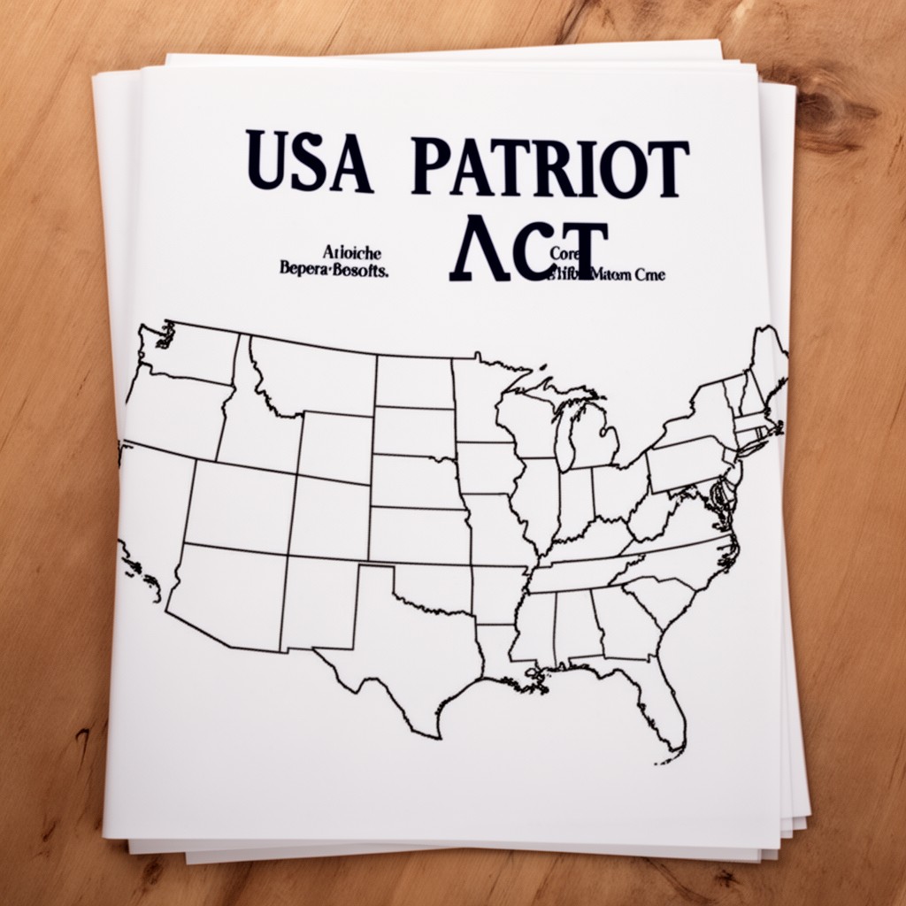 AI-generated illustration of USA PATRIOT Act