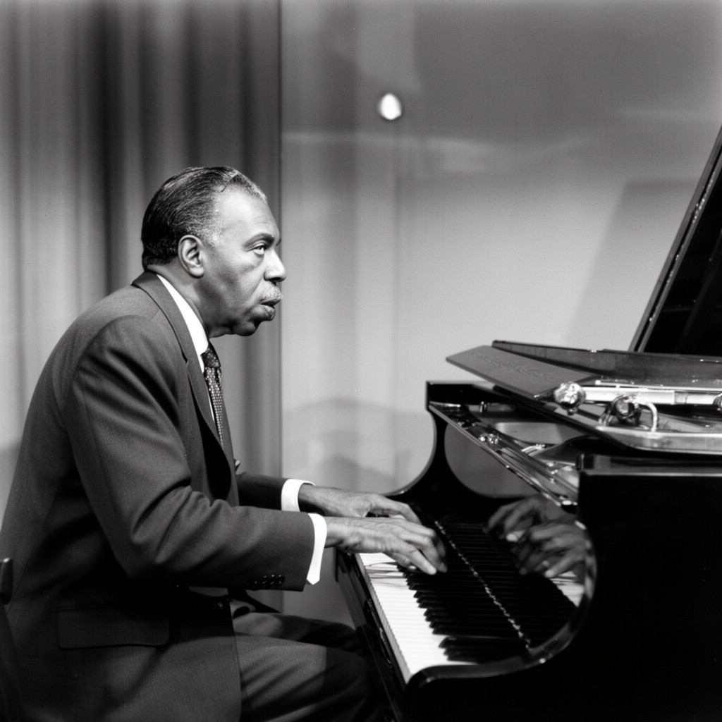 AI-generated illustration of Earl Hines