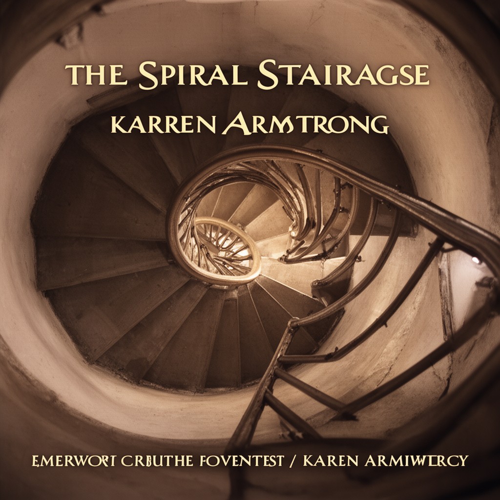 AI-generated illustration of The Spiral Staircase
