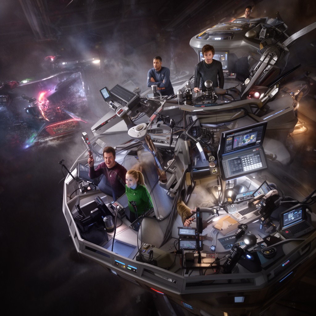 AI-generated illustration of Star Trek Into Darkness