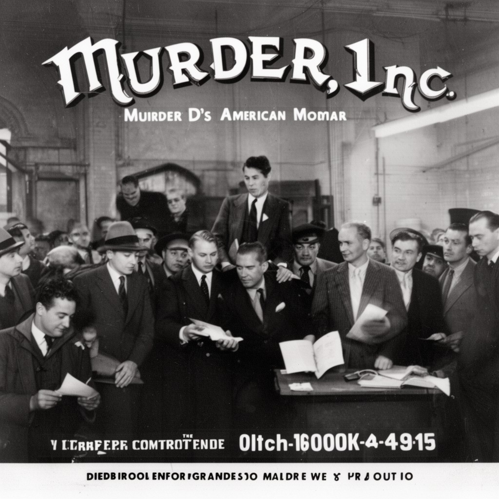 AI-generated illustration of Murder, Inc.
