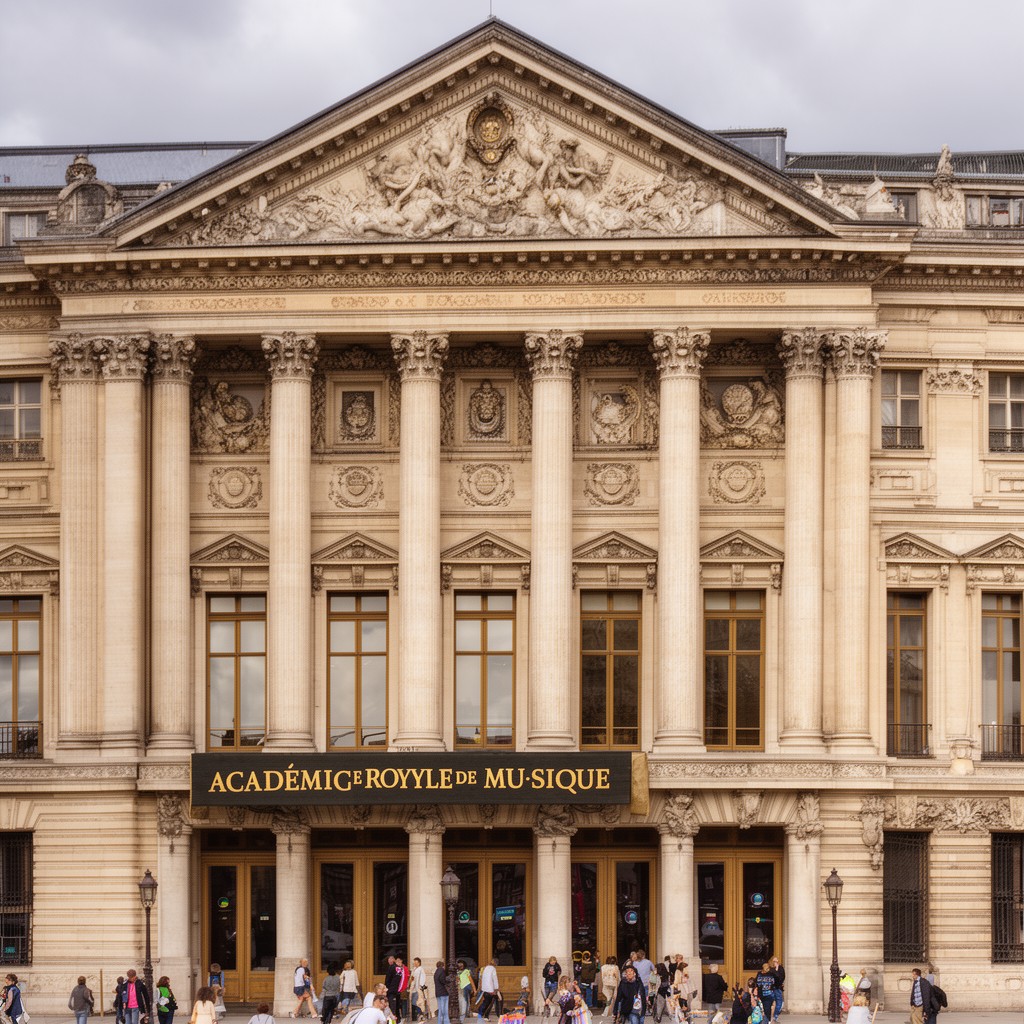AI-generated illustration of Académie royale de musique