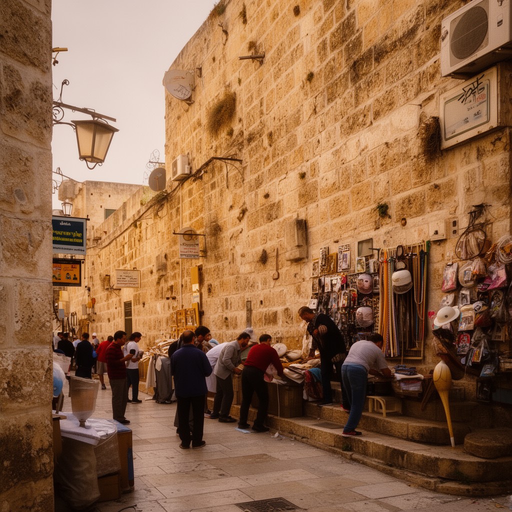 AI-generated illustration of Hebron