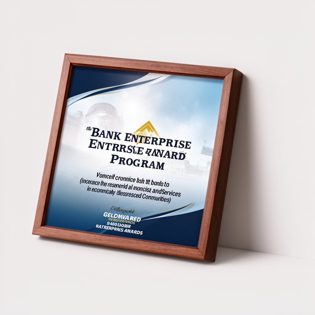 AI-generated illustration of Bank Enterprise Award Program