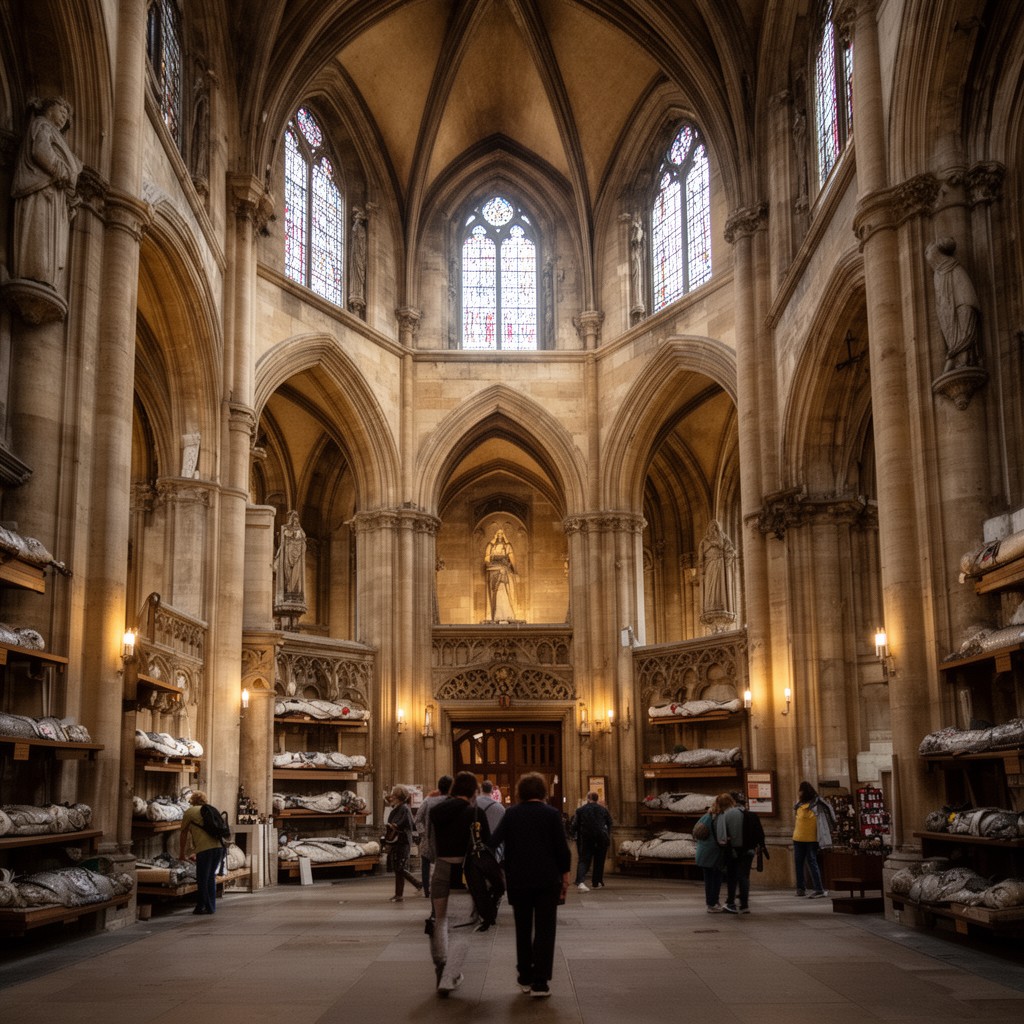 AI-generated illustration of Temple Church