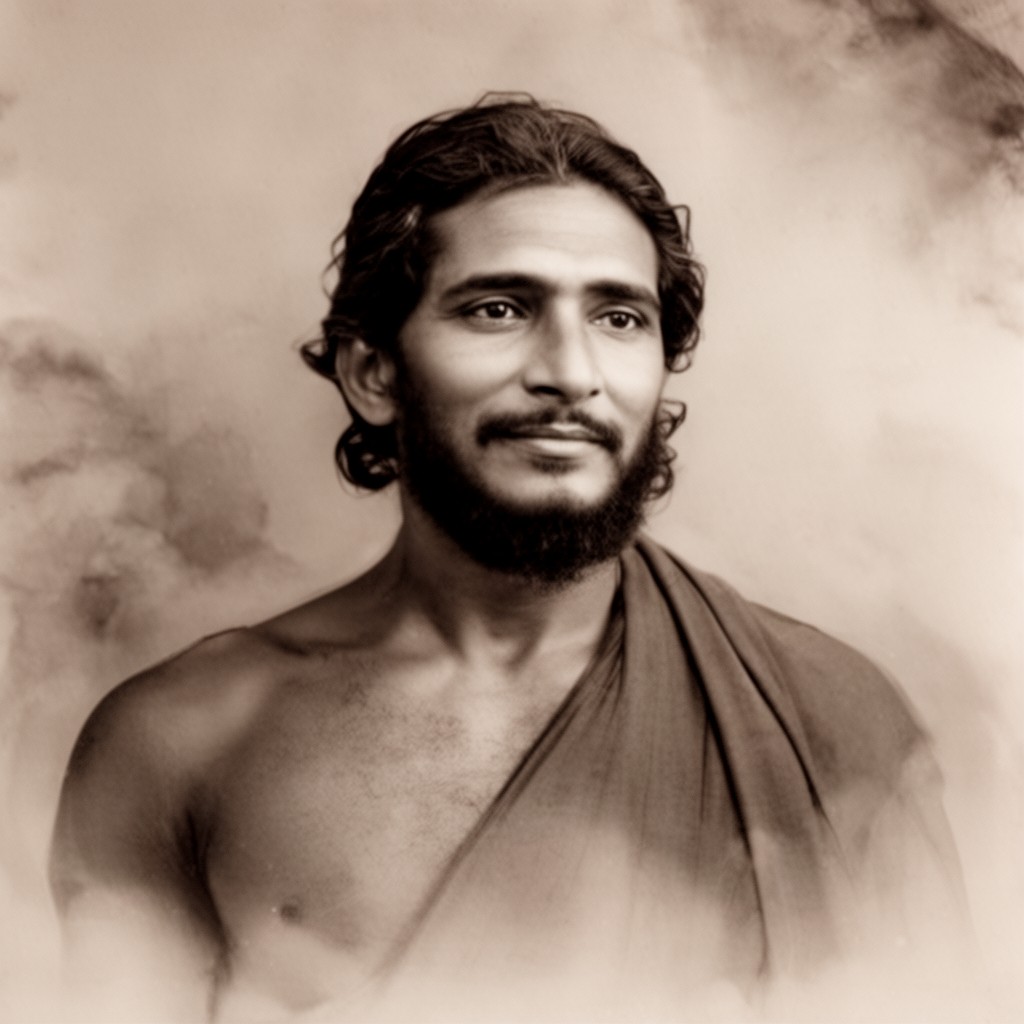 AI-generated illustration of Mahadev Desai