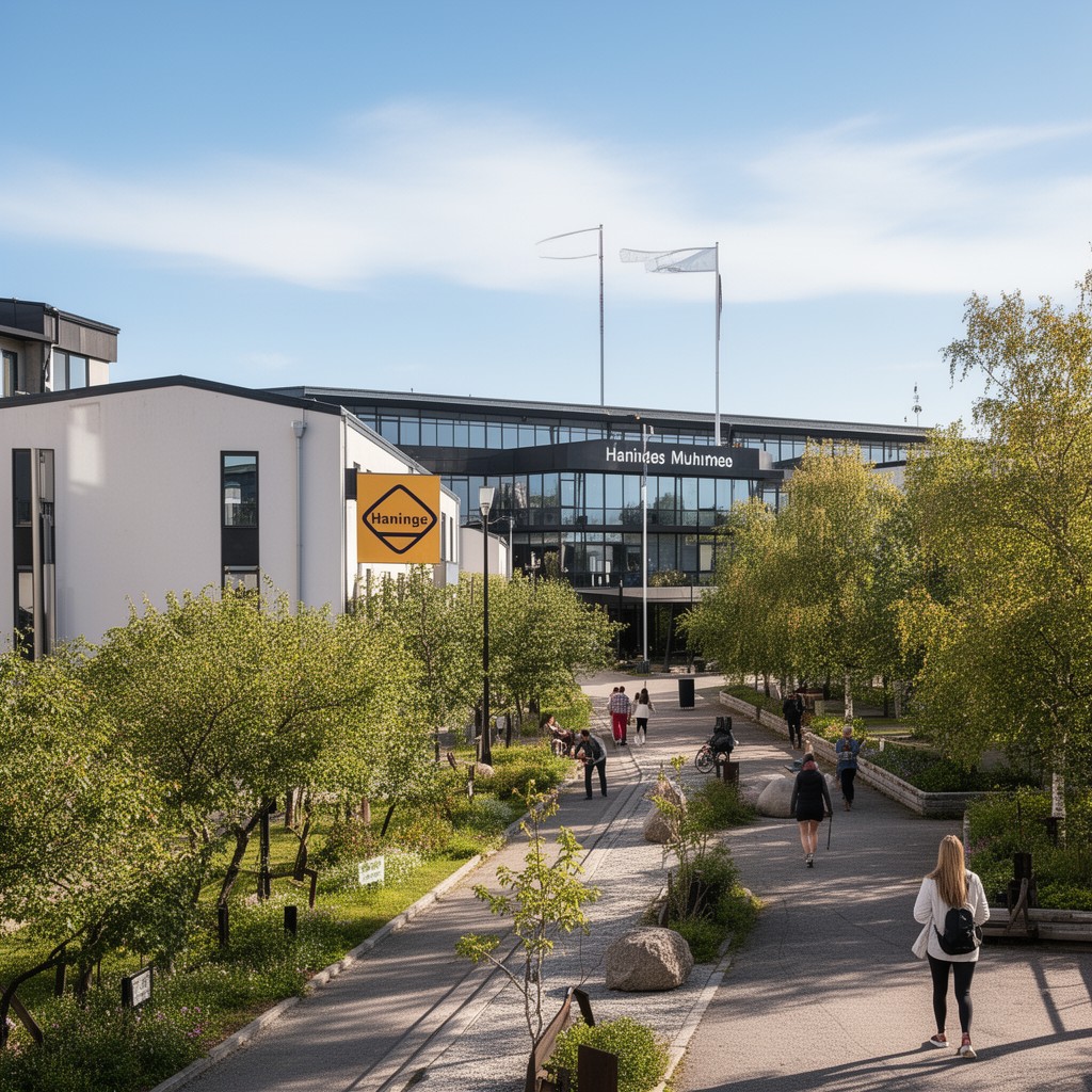 AI-generated illustration of Haninge Municipality