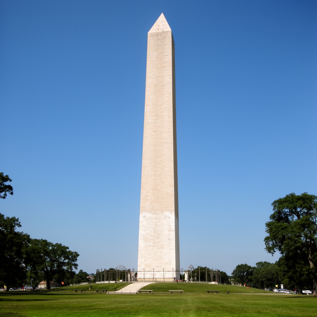 AI-generated illustration of Washington Monument