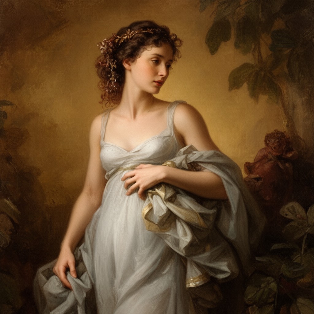 AI-generated illustration of Semele