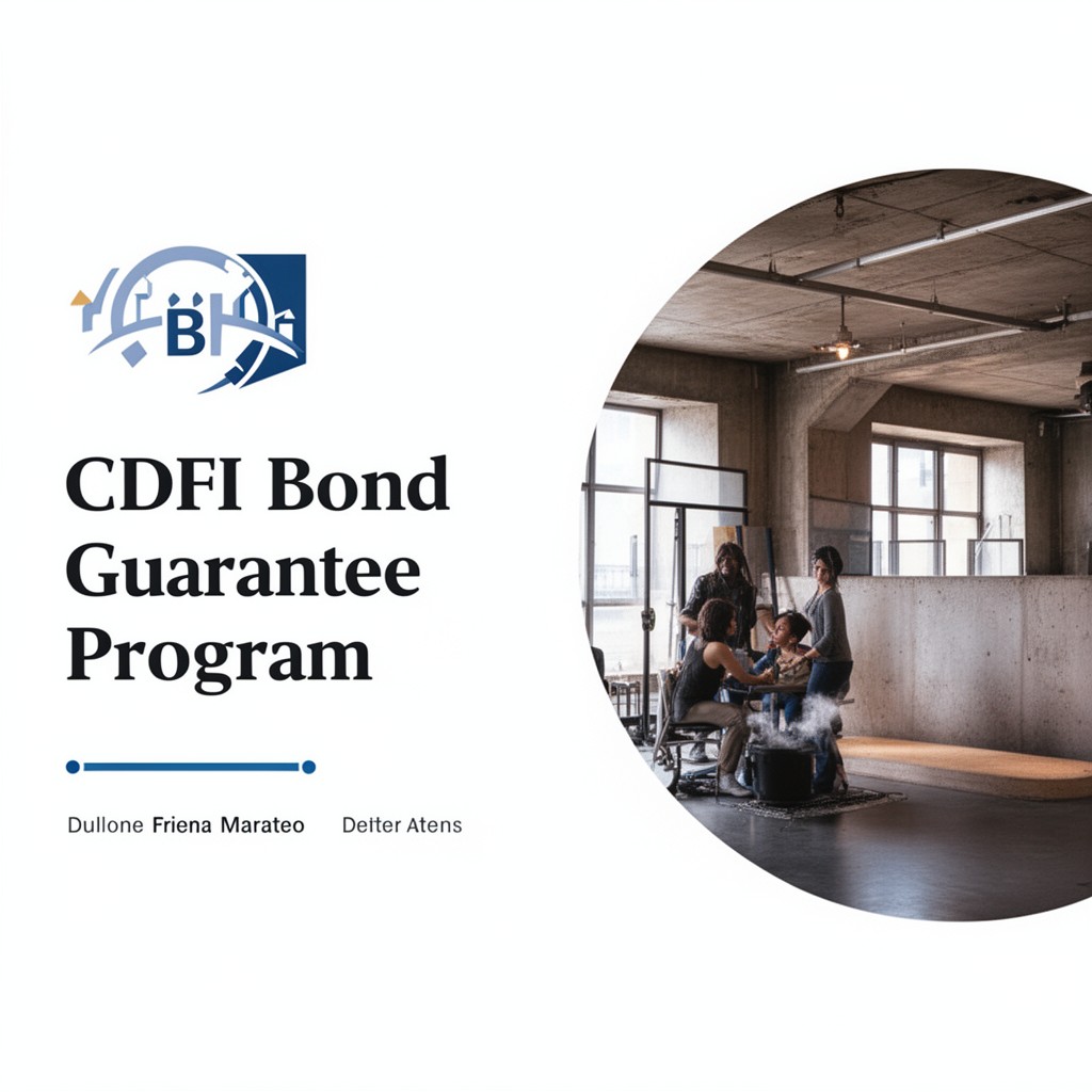 AI-generated illustration of CDFI Bond Guarantee Program