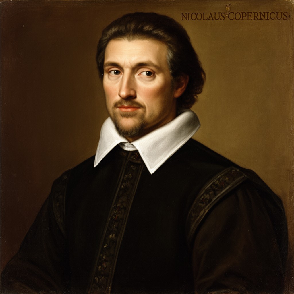 AI-generated illustration of Nicolaus Copernicus