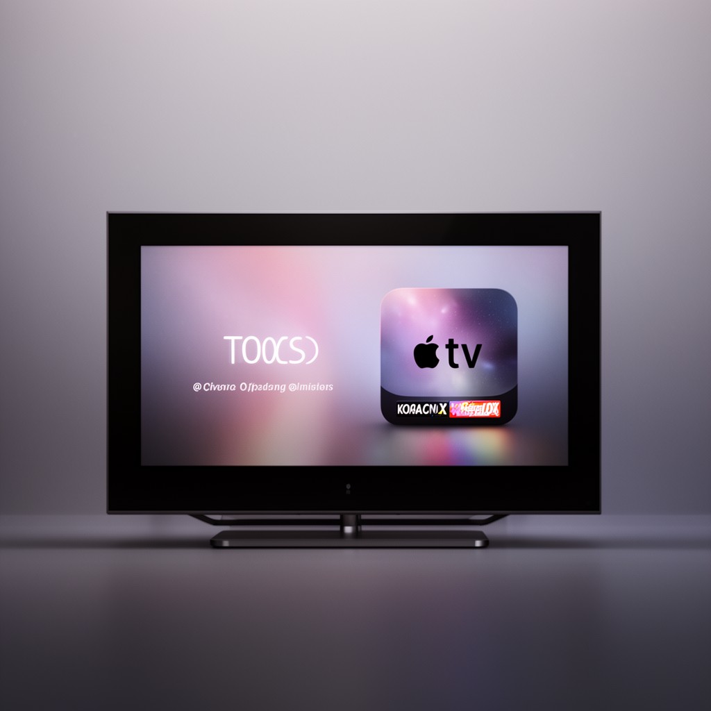 AI-generated illustration of tvOS