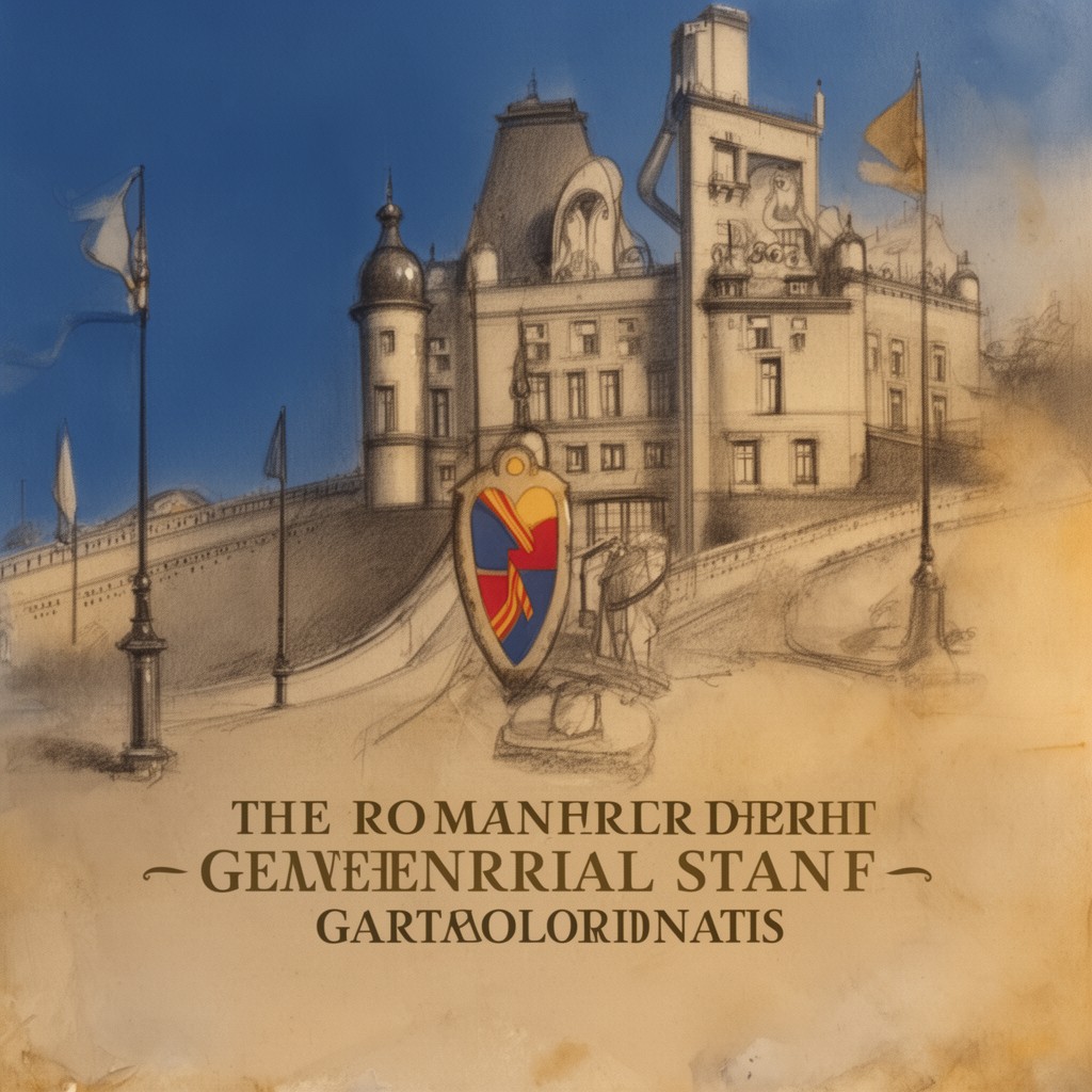 AI-generated illustration of Romanian General Staff