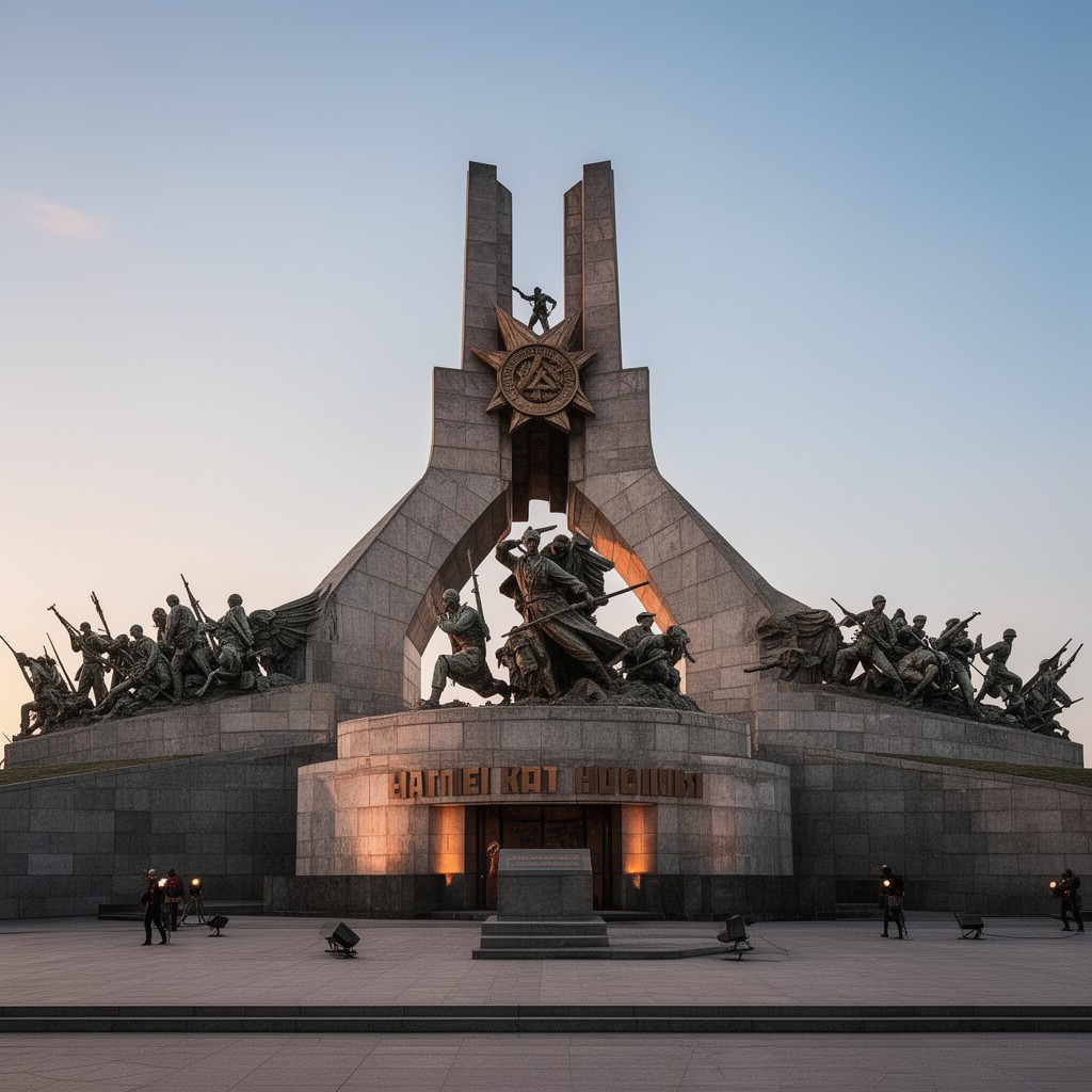 AI-generated illustration of Hall of Military Glory