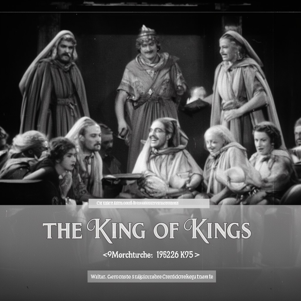 AI-generated illustration of The King of Kings (1927 film)