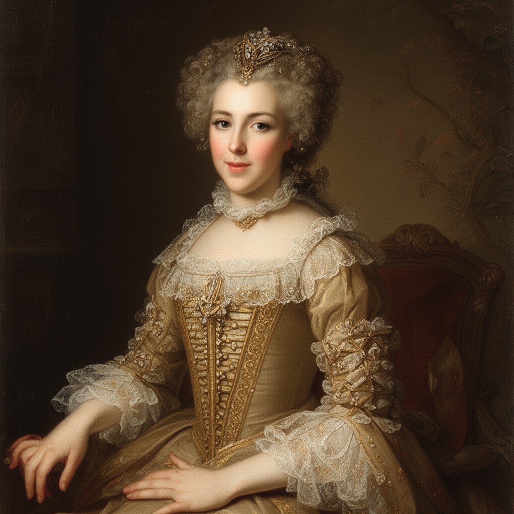 AI-generated illustration of Louise de La Vallière