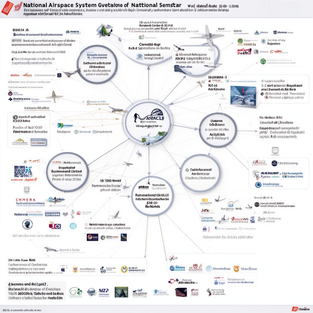 AI-generated illustration of National Airspace System governance
