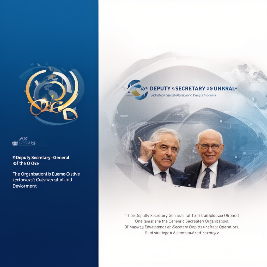 AI-generated illustration of Deputy Secretary-General of the OECD