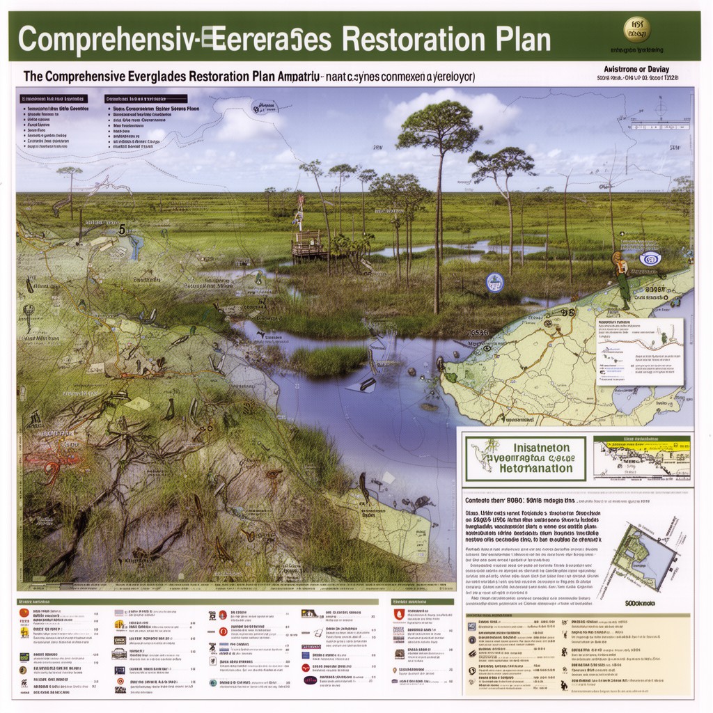 AI-generated illustration of Comprehensive Everglades Restoration Plan