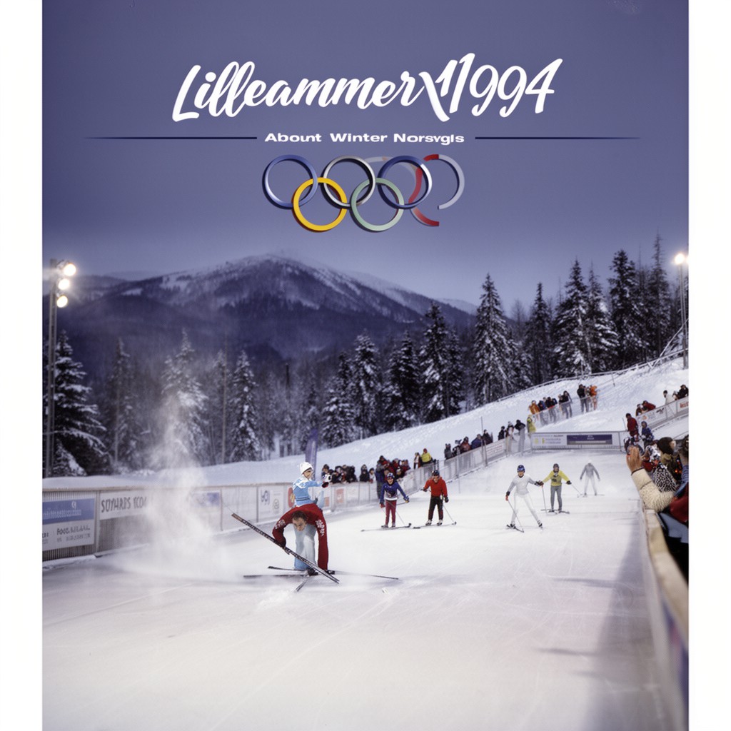 AI-generated illustration of 1994 Winter Olympics