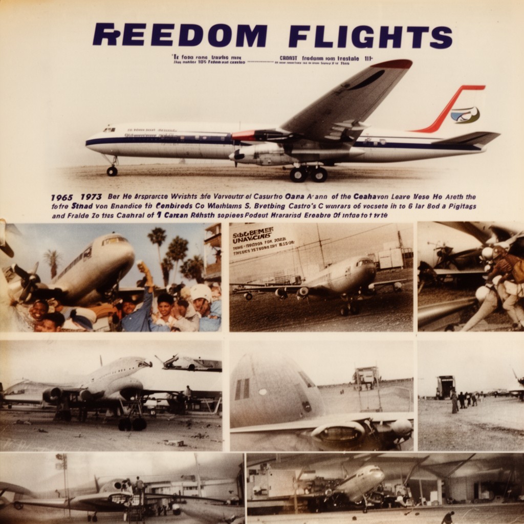 AI-generated illustration of Freedom Flights