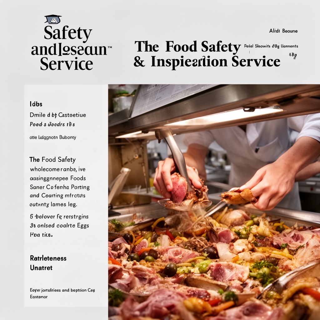 AI-generated illustration of Food Safety and Inspection Service