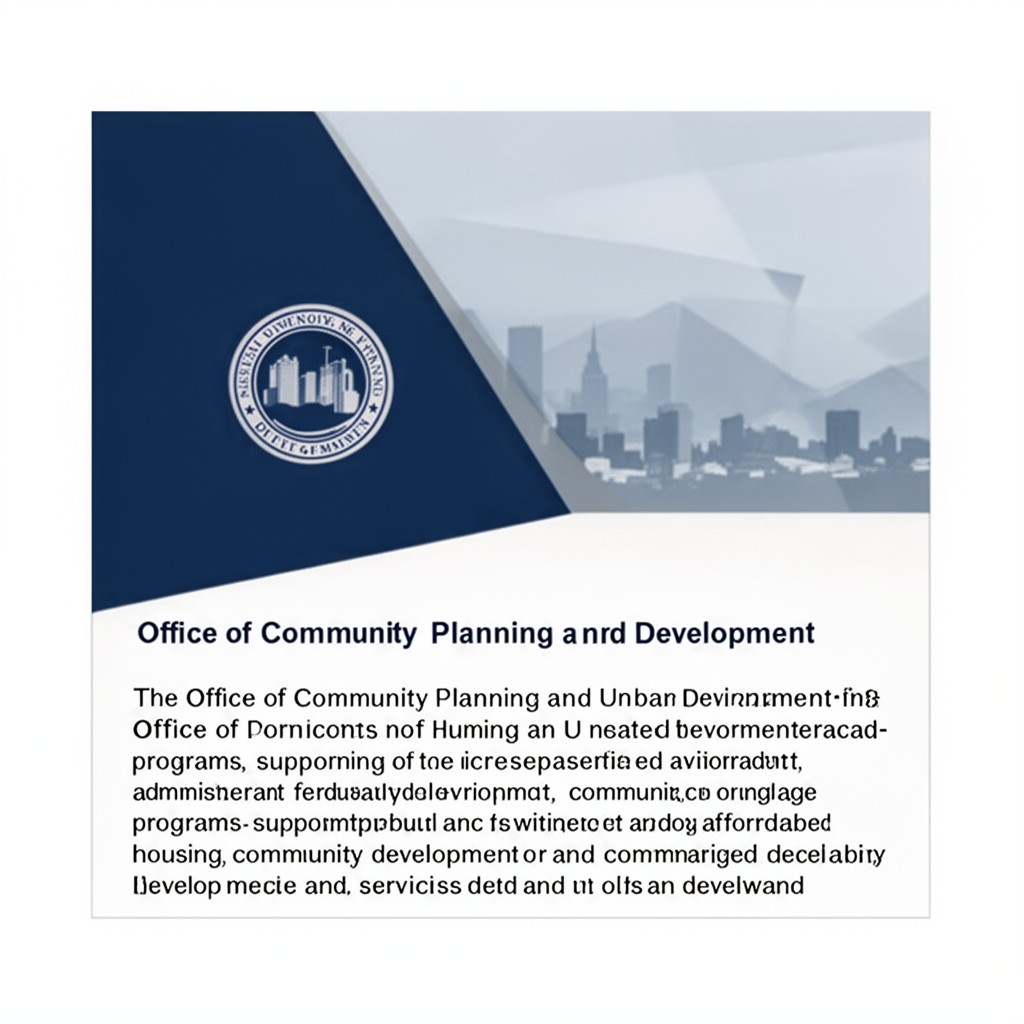 AI-generated illustration of Office of Community Planning and Development