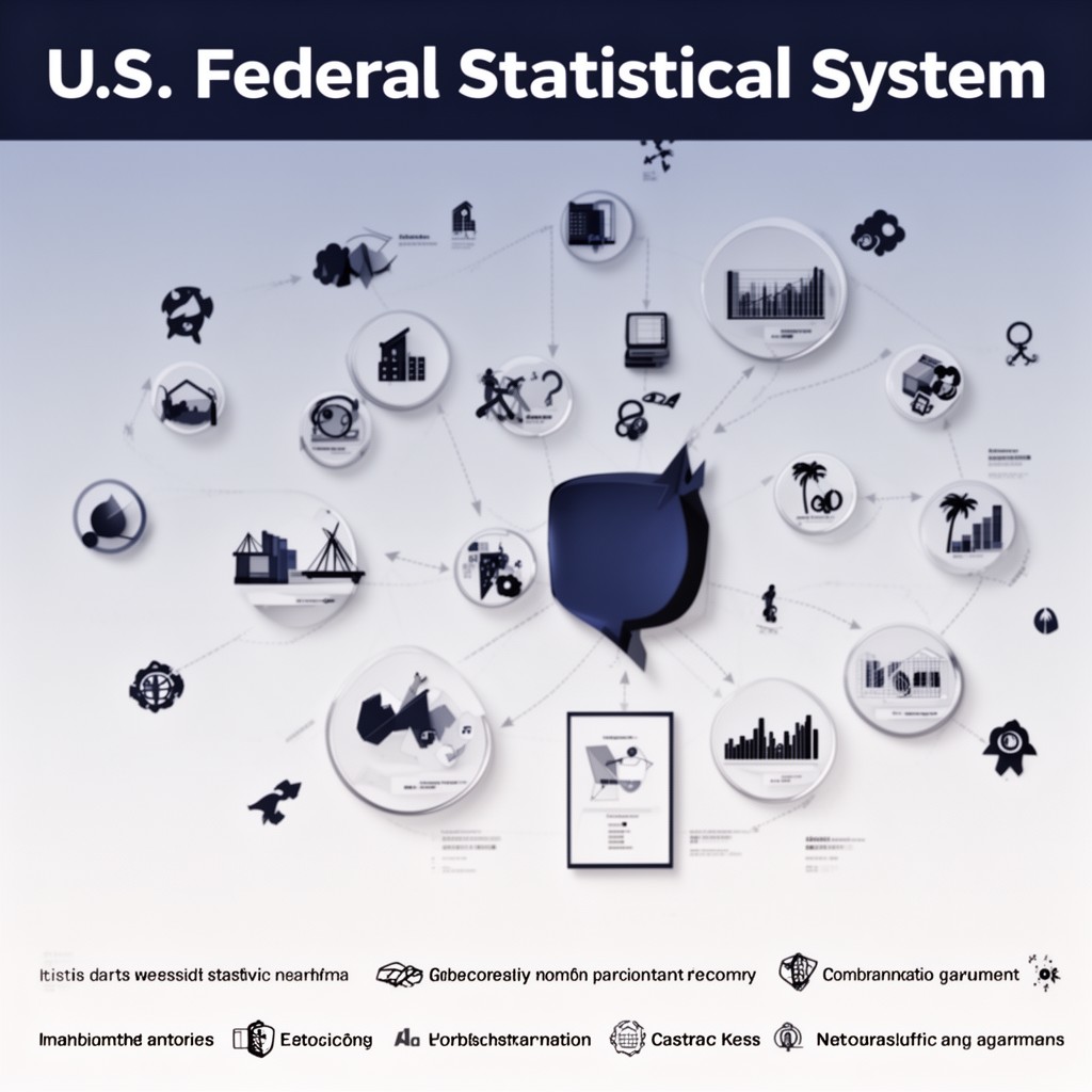 AI-generated illustration of U.S. Federal Statistical System