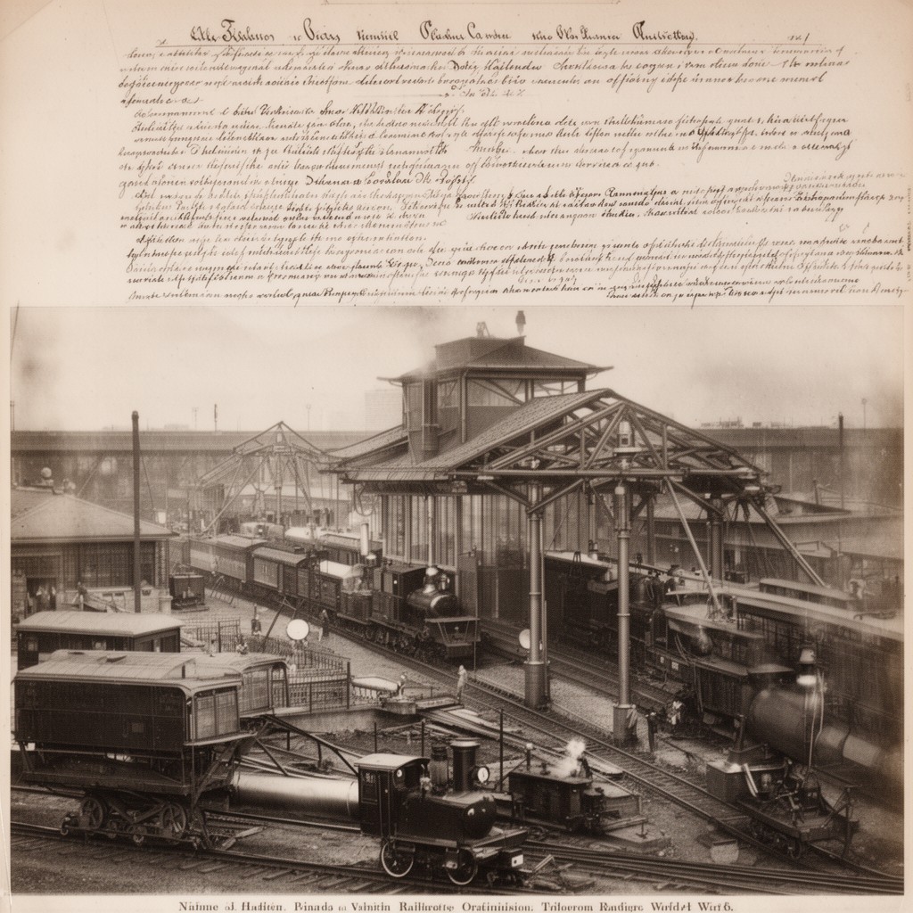 AI-generated illustration of United States Railroad Administration