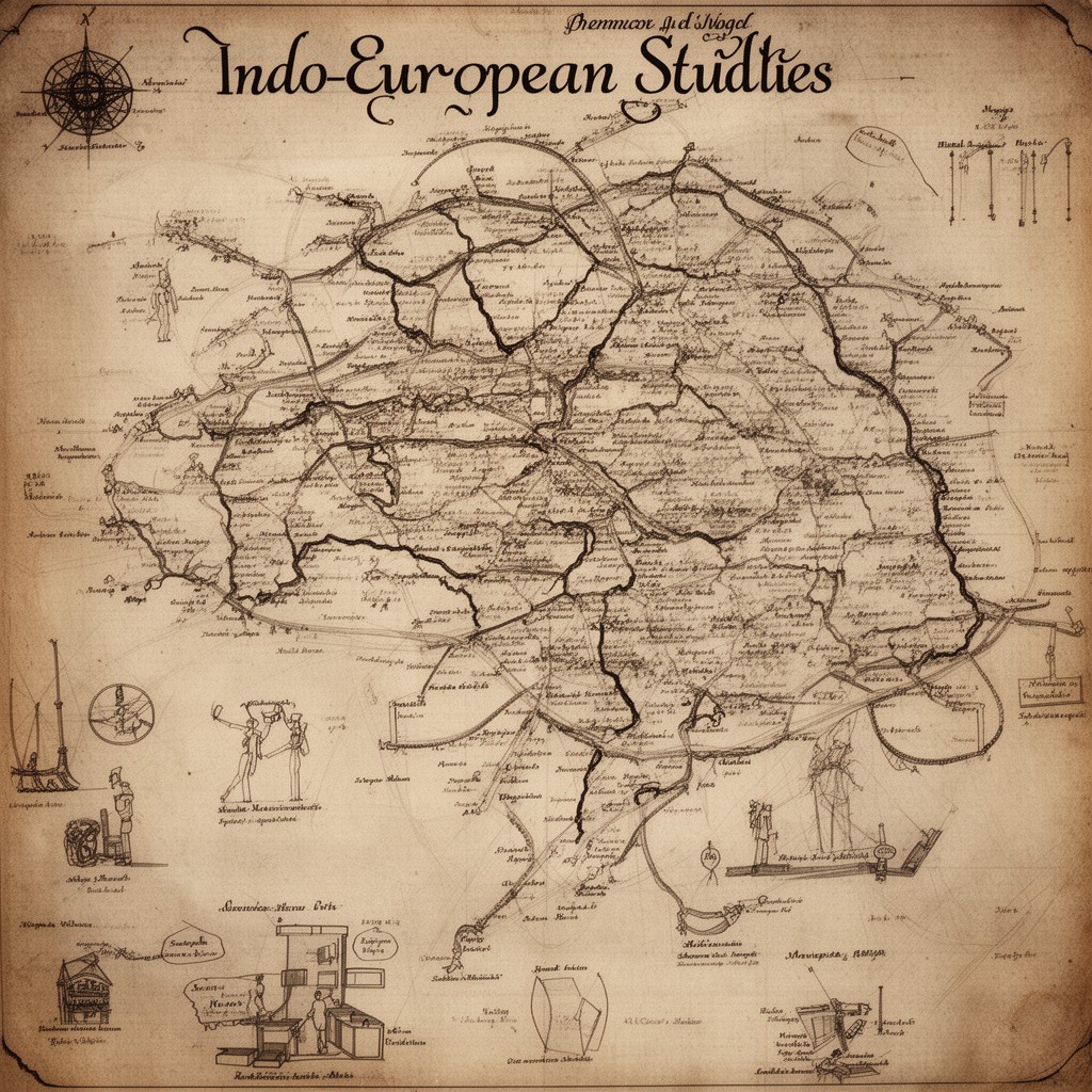 AI-generated illustration of Indo-European studies