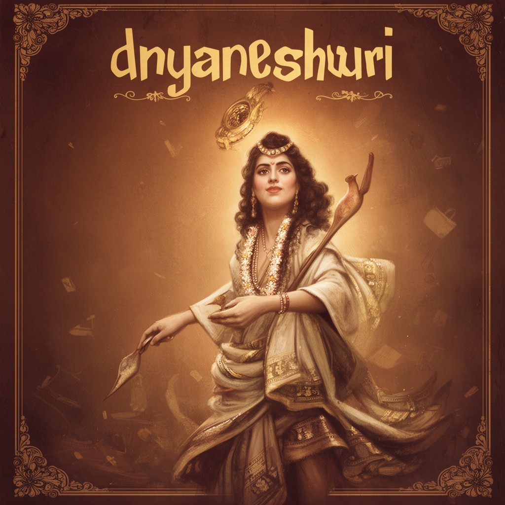 AI-generated illustration of Dnyaneshwari