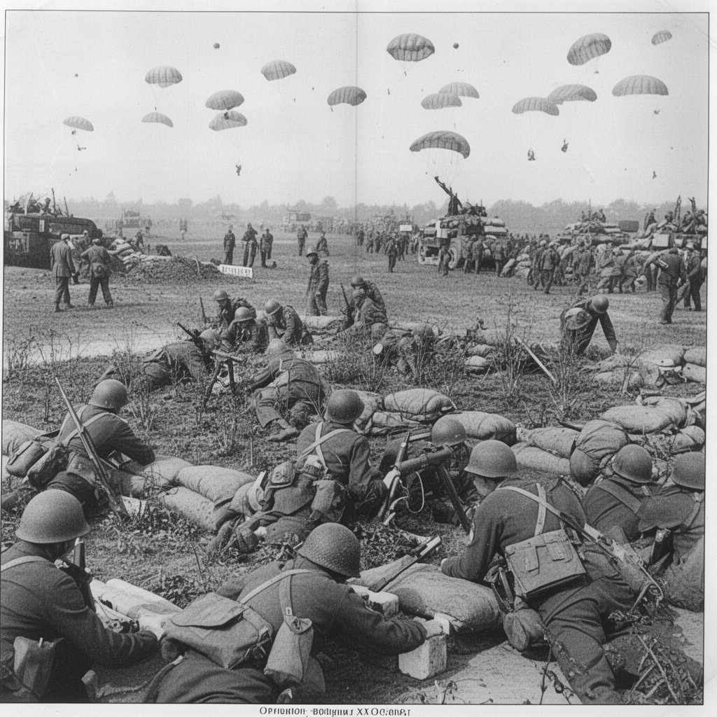 AI-generated illustration of Operation Garden