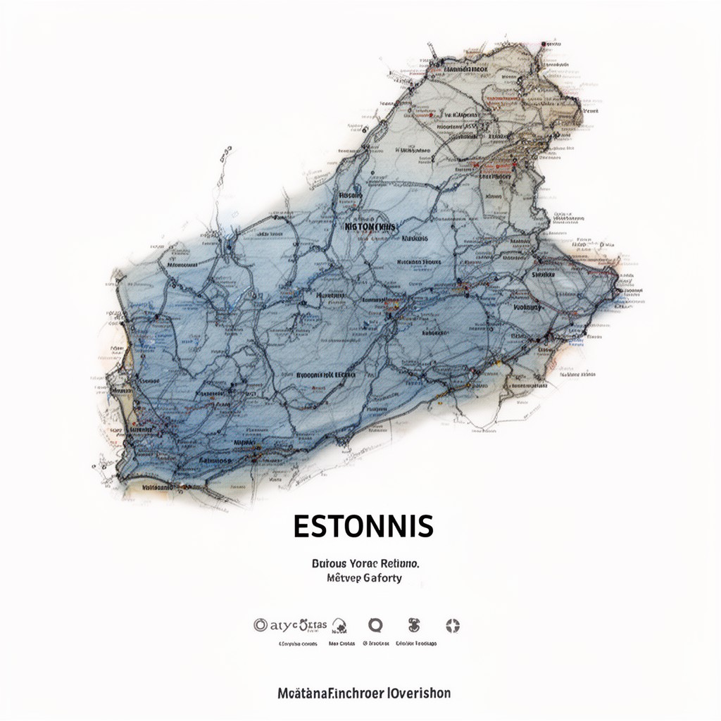 AI-generated illustration of Estonia