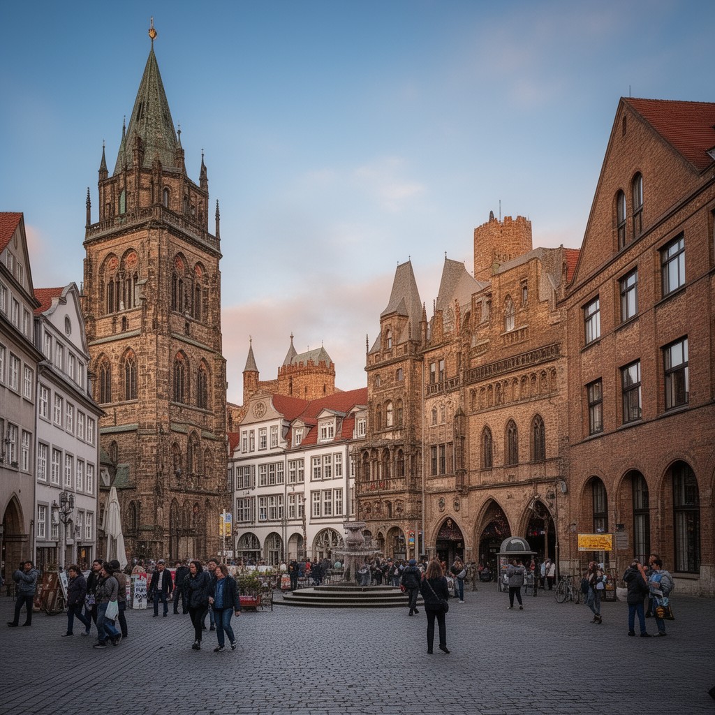 AI-generated illustration of Osnabrück