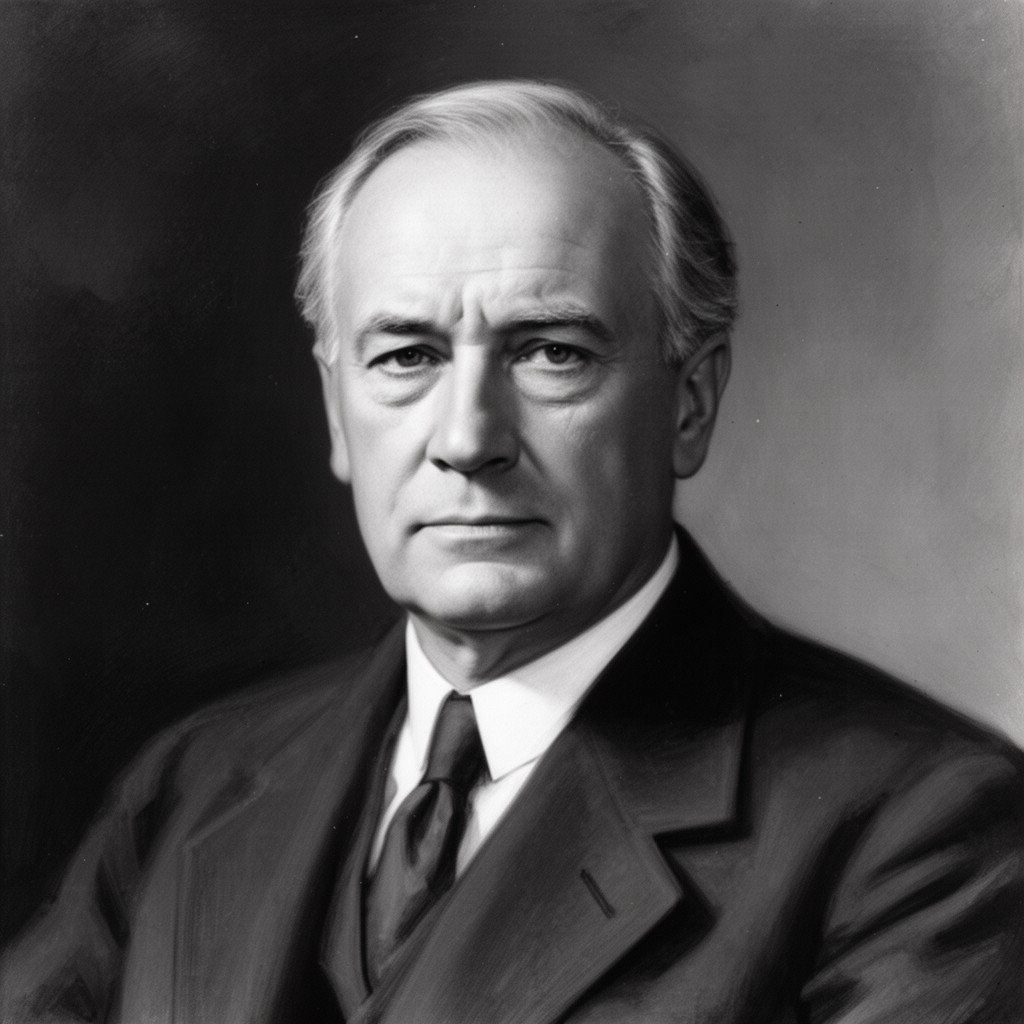 AI-generated illustration of Joseph W. Byrns