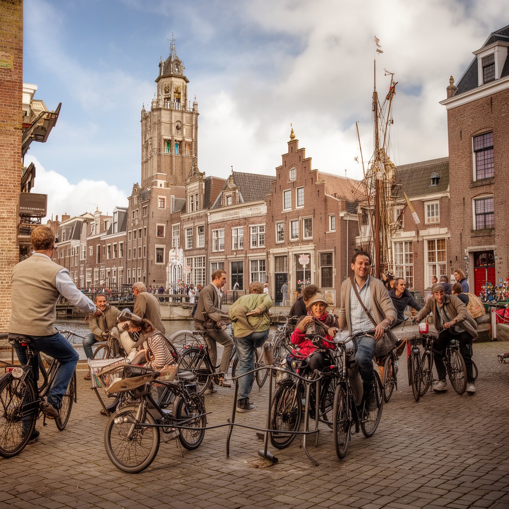 AI-generated illustration of Middelburg