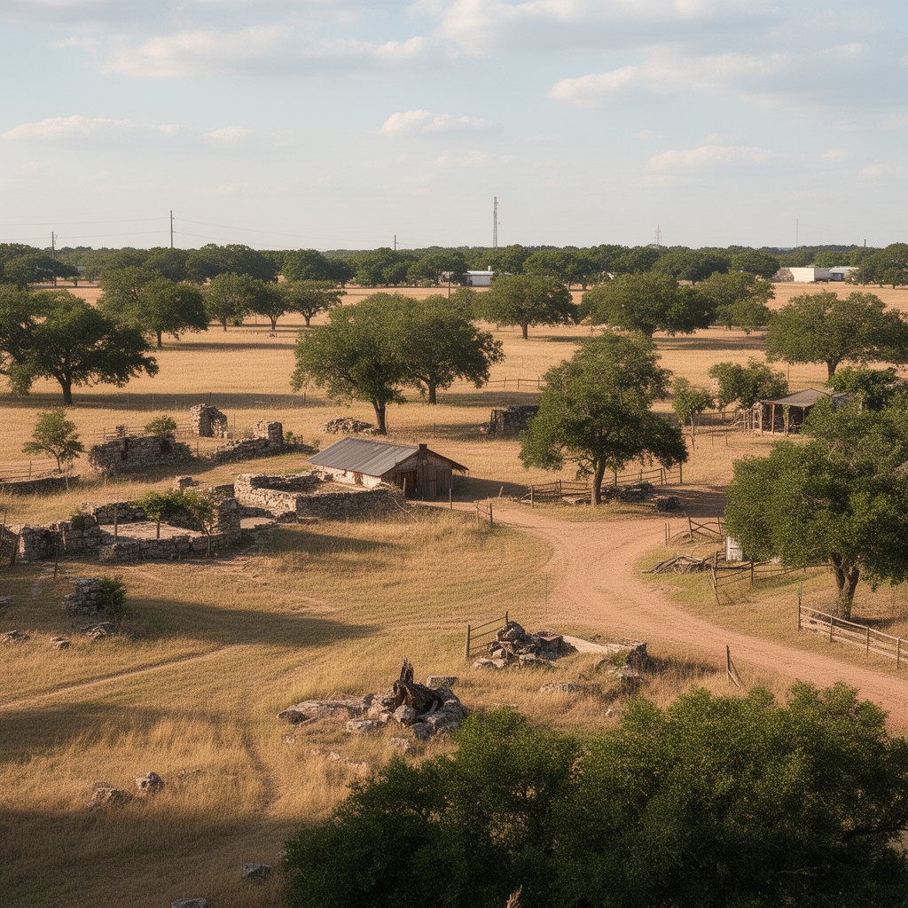 AI-generated illustration of Ellis County, Texas