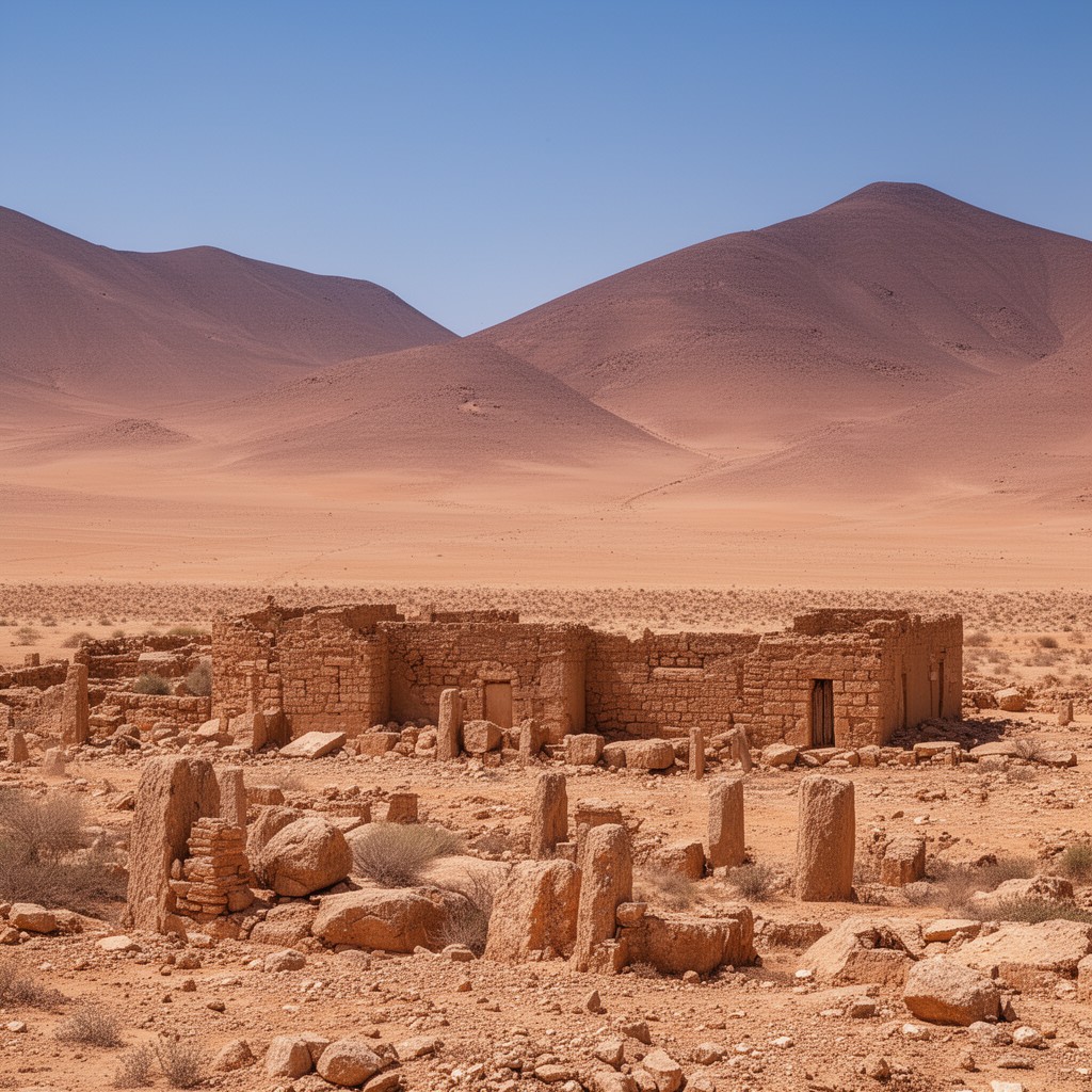 AI-generated illustration of Fezzan