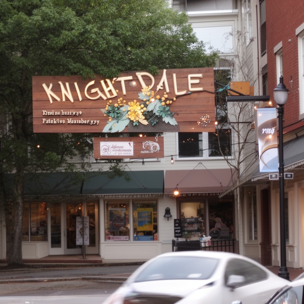 AI-generated illustration of Knightdale