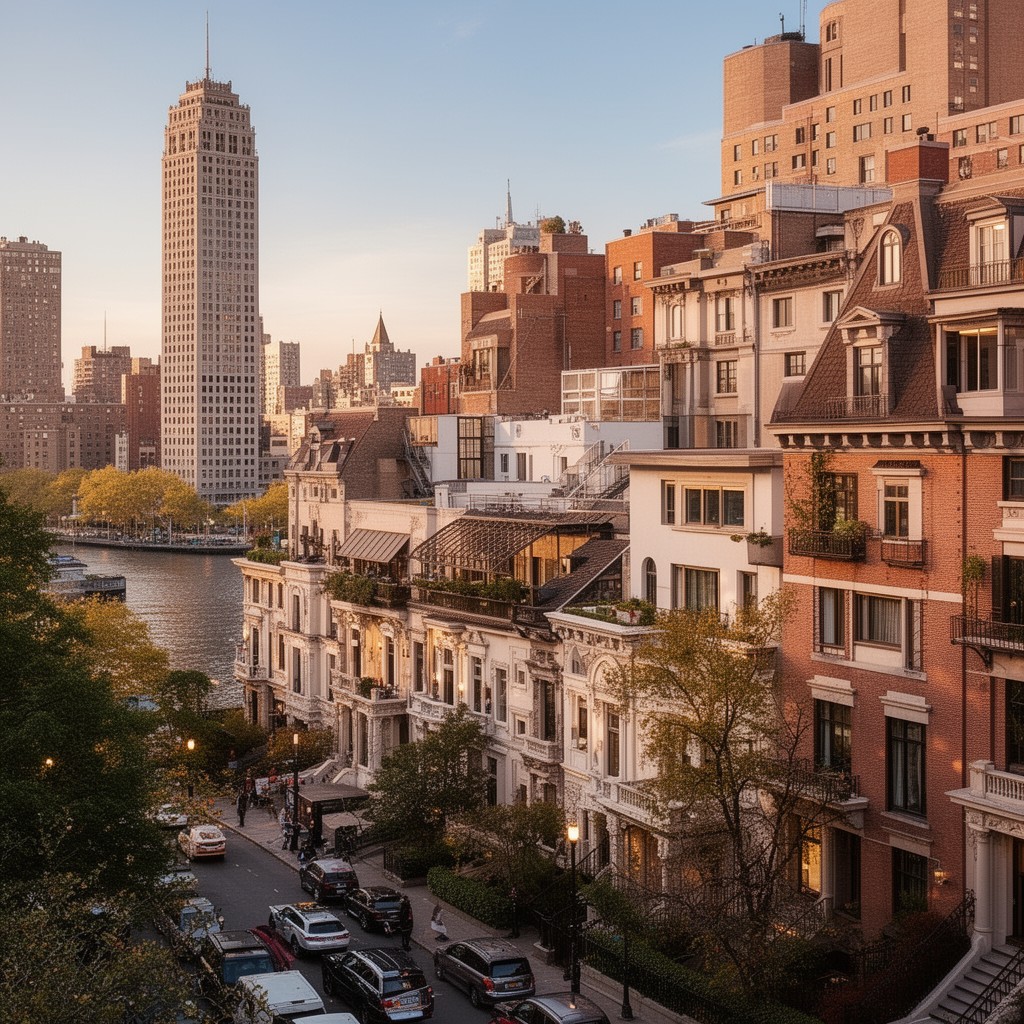 AI-generated illustration of Sutton Place