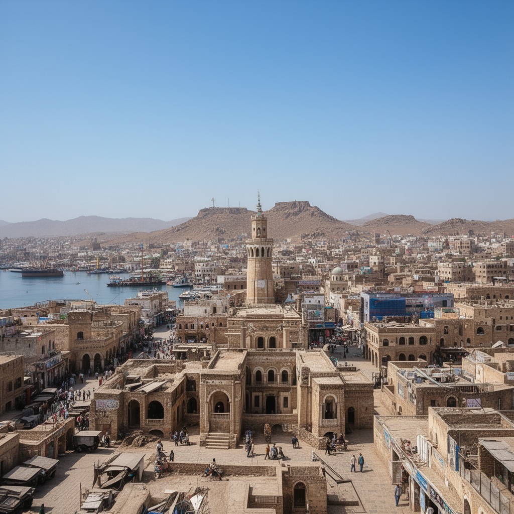 AI-generated illustration of Aden