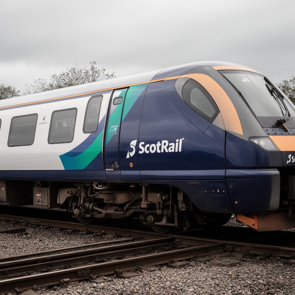 AI-generated illustration of ScotRail