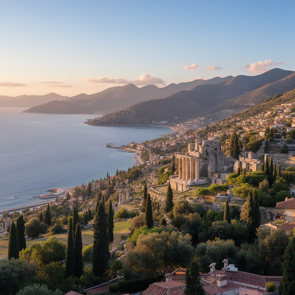 AI-generated illustration of Western Greece